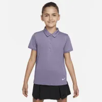 Nike Dri-FIT Victory Big детские (Girls') для гольфа Polo цвет фиолетовый