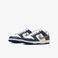 Nike Dunk Low Big детские Кроссовки цвет белый
