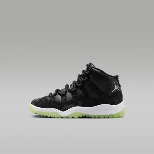 Nike Jordan 11 Retro Little дитячі Кросівки колір чорний