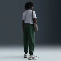 Nike Sportswear Club Fleece Big детские Joggers (Extended Size) цвет зеленый