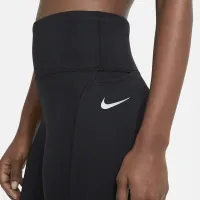Nike Fast жіноча Mid-Rise Crop Running лосіни колір чорний
