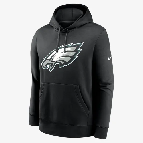 Philadelphia Eagles Club Logo чоловічі Nike NFL Pullover Толстовка з капюшоном колір чорний