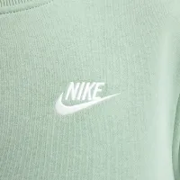 Nike Sportswear Club Fleece Big детские свитшот цвет зеленый