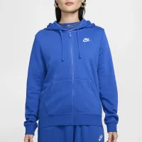 Nike Sportswear Club Fleece женская Full-Zip Толстовка с капюшоном синий