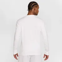 Nike мужские Max90 Long-Sleeve баскетбольные футболка цвет белый