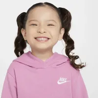 Nike Sportswear Club Toddler Fleece Pullover Толстовка с капюшоном Pink