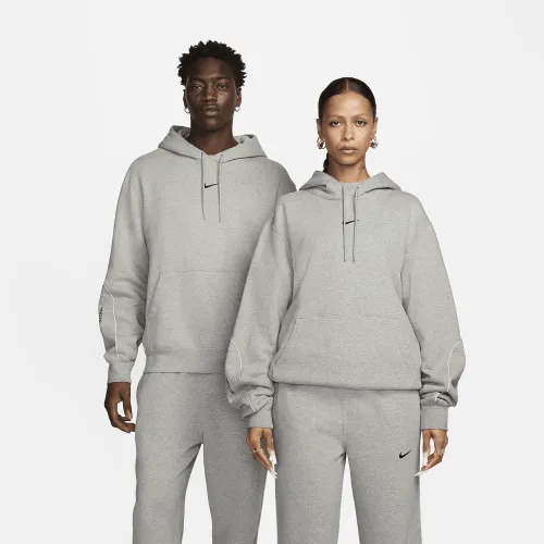 Nike NOCTA NOCTA Fleece CS Толстовка з капюшоном колір сірий