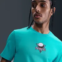 Nike мужские для гольфа футболка цвет зеленый