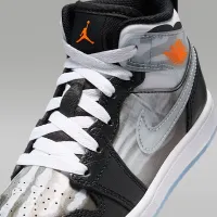 Nike Jordan 1 Mid Sneaker School Little дитячі Кросівки колір чорний