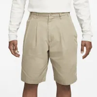 Nike Life чоловічі Pleated Chino шорти колір коричневий