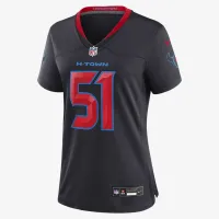 Will Anderson Jr. Houston Texans жіноча Nike NFL Game Football Jersey блакитний