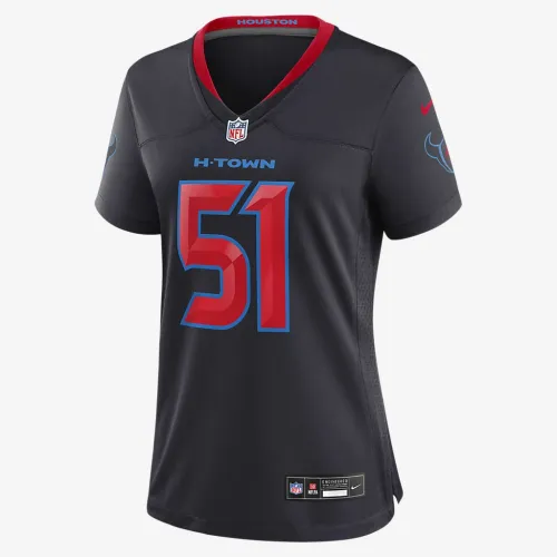 Will Anderson Jr. Houston Texans жіноча Nike NFL Game Football Jersey блакитний