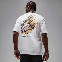 Nike Jordan мужские футболка цвет белый