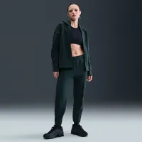 Nike Sportswear Tech Fleece жіноча Mid-Rise Joggers колір зелений