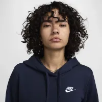 Nike Sportswear Club Fleece жіноча Pullover Толстовка з капюшоном блакитний