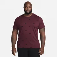 Nike Club мужские Allover Print футболка цвет красный