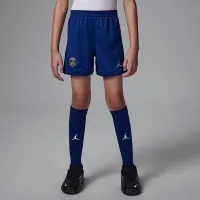 Nike Paris Saint-Germain 2025 Stadium Fourth Little дитячі Jordan Soccer Replica 3-Piece Kit блакитний