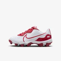 Nike Alpha Huarache 4 Keystone Little/Big детские бейсбольные бутсы цвет белый