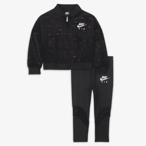 Nike Baby (12-24M) Куртка and лосіни комплект колір чорний