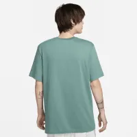 Nike Sportswear Swoosh мужские футболка цвет зеленый