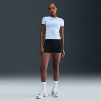 Nike Form женская Short-Sleeve Top синий