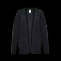 Nike Sportswear Phoenix Cozy Букле женская оверсайз Knit Cardigan цвет черный