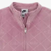 Nike Baby (12-24M) Cozy Monogram Coverall цвет фиолетовый