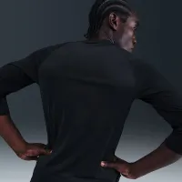 Nike чоловічі Dri-FIT 3/4-Sleeve Baseball Top колір чорний
