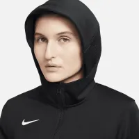 Nike Dri-FIT Showtime женская Full-Zip баскетбольные Толстовка с капюшоном цвет черный