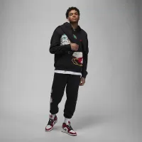 Nike Jordan Artist Series by Jacob Rochester чоловічі Толстовка з капюшоном колір чорний