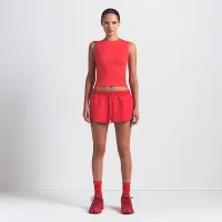 NikeSKIMS Airy женская Muscle футболка цвет красный