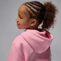 Nike Jordan Brooklyn Fleece Little детские Pullover Толстовка с капюшоном Pink
