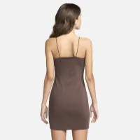 Nike Sportswear Chill Knit жіноча Tight Mini-Rib Cami Костюм колір коричневий
