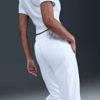 NikeCourt Heritage Windrunner женская Mid-Rise Tennis Pants цвет белый