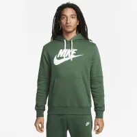 Nike Sportswear Club Fleece чоловічі Graphic Pullover Толстовка з капюшоном колір зелений