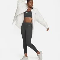 Nike Universa жіноча Medium-Support З високою талією 7/8 лосіни з кишенямиколір коричневий
