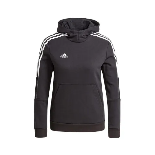 Кофта/футболка adidas Tiro 21 Sweat Толстовка с капюшоном GM7326 -  Черная