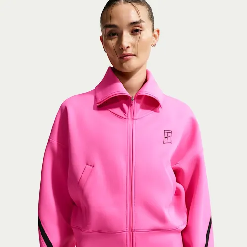 Nike Advantage женская Dri-FIT Full-Zip Tennis Куртка Pink