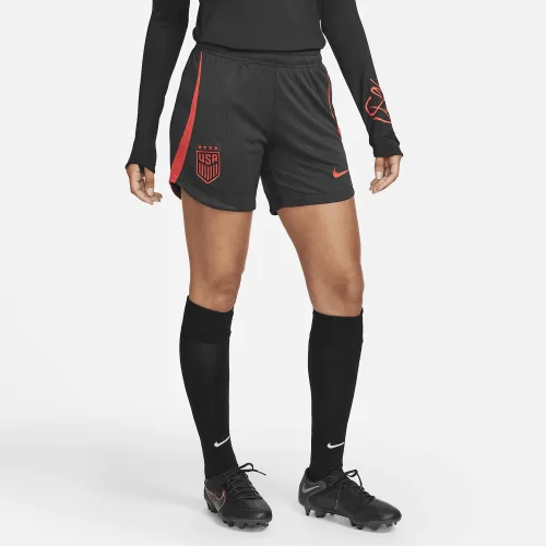 U.S. Strike женская Nike Dri-FIT Knit Soccer шорты цвет черный