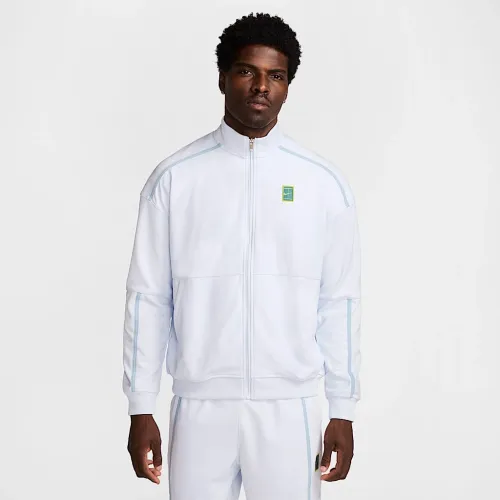NikeCourt Heritage чоловічі Tennis Куртка колір сірий