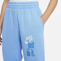 Nike Sportswear Club Fleece Big детские (Girls') Pants синий
