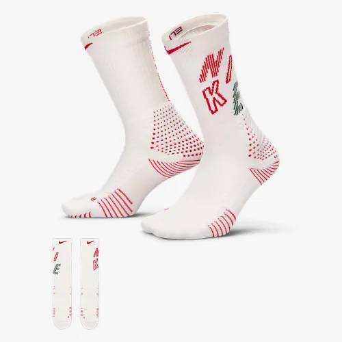 Nike Elite 2.0 X-MAS Cushioned Crew носки цвет белый