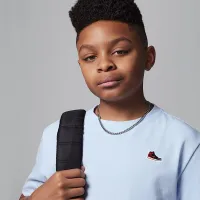 Nike Air Jordan 1 Big детские Patch футболка синий