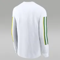 Oregon Ducks Local Spirit Slogan чоловічі Nike College Long-Sleeve футболка колір білий