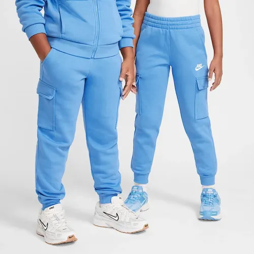 Nike Sportswear Club Fleece Big детские Cargo Pants синий