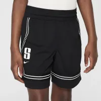 Nike Sabrina Big дитячі (Girls') Dri-FIT баскетбольні шорти колір чорний