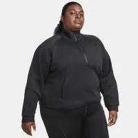Nike Dri-FIT Prima жіноча 1/2-Zip тренувальні Top (великі розміри) колір чорний