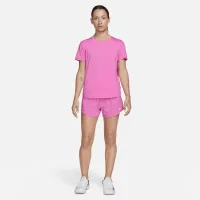 Nike One Classic жіноча Dri-FIT Short-Sleeve Top колір червоний