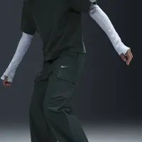 Nike Sportswear Everything Wovens женская Mid-Rise Cargo Pants цвет зеленый