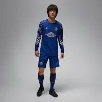 Nike Paris Saint-Germain 2025 Match Fourth мужские Jordan Dri-FIT ADV Soccer Authentic шорты синий